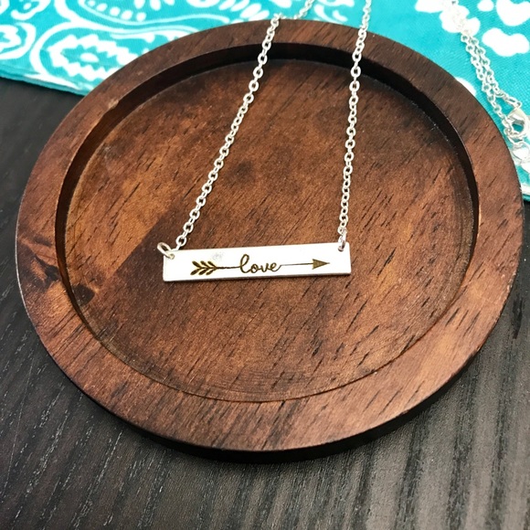 NEW!💙💎💗LOVE! CUPID’S ARROW! NECKLACE!💗💎💙BAR! - Picture 2 of 8